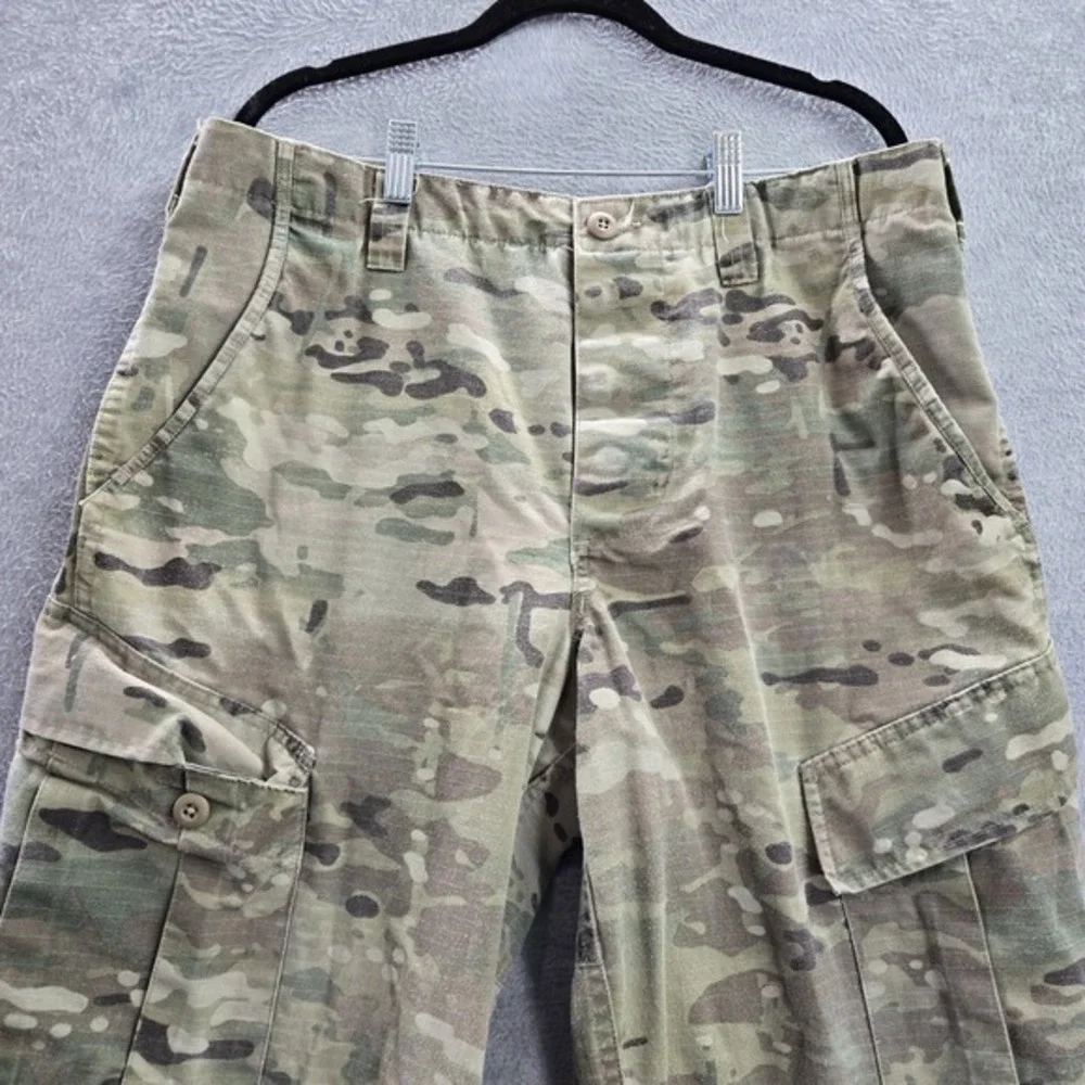 Tru-Spec‎ Men Pants 35x31 Camouflage Cargo Ripstop Button
